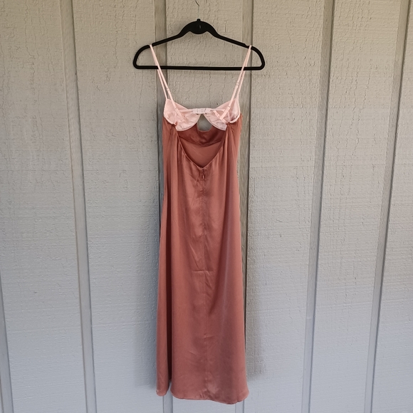 For Love and Lemons Viv Dress Size XS Women Feminine Sleeveless High Slit - Picture 2 of 16